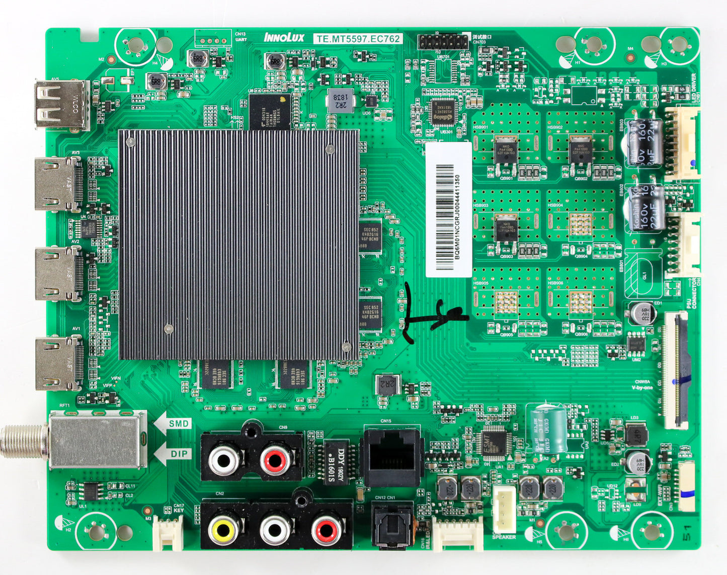 Vizio 6M03A0002L00J Main Board for V405-G9 LINIYANW Serial