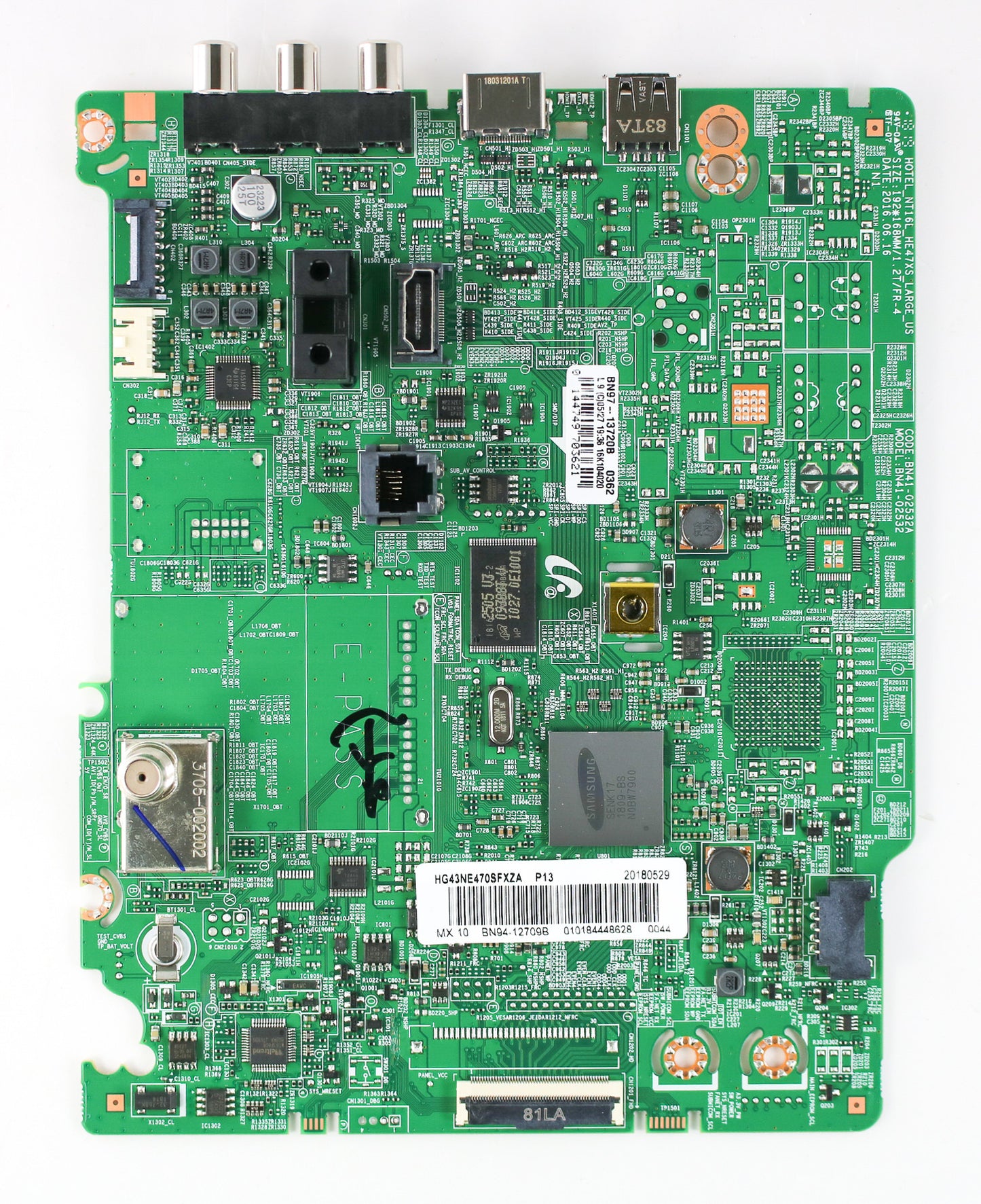 SAMSUNG BN94-12709B Main Board for HG43NE470