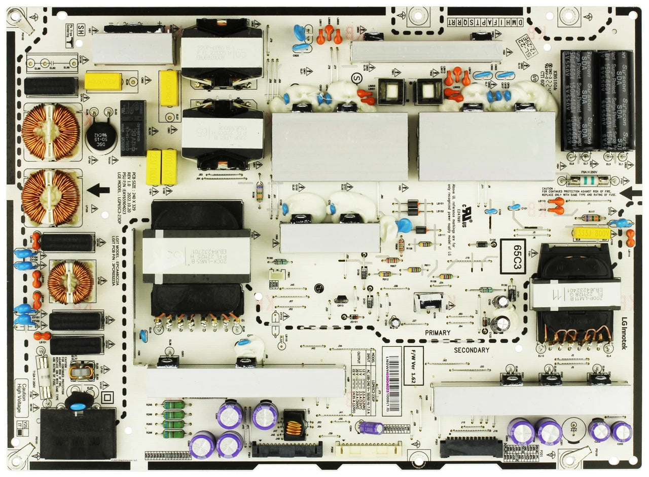 EAY65904023 LG Power Supply Board - OLED65C3AUA