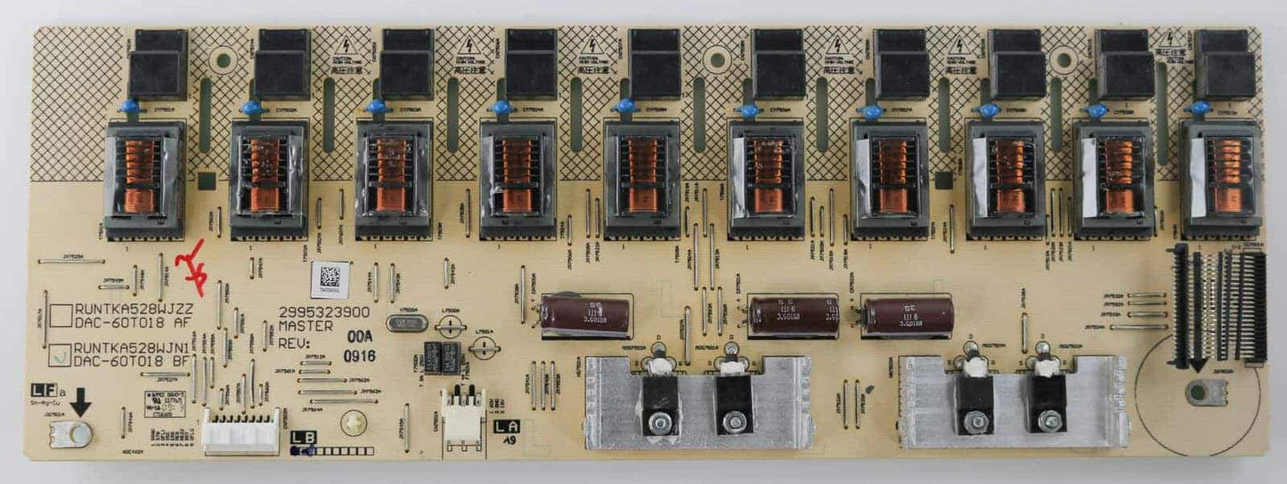 SHARP RUNTKA528WJN1 2995323902 Backlight Inverter Master