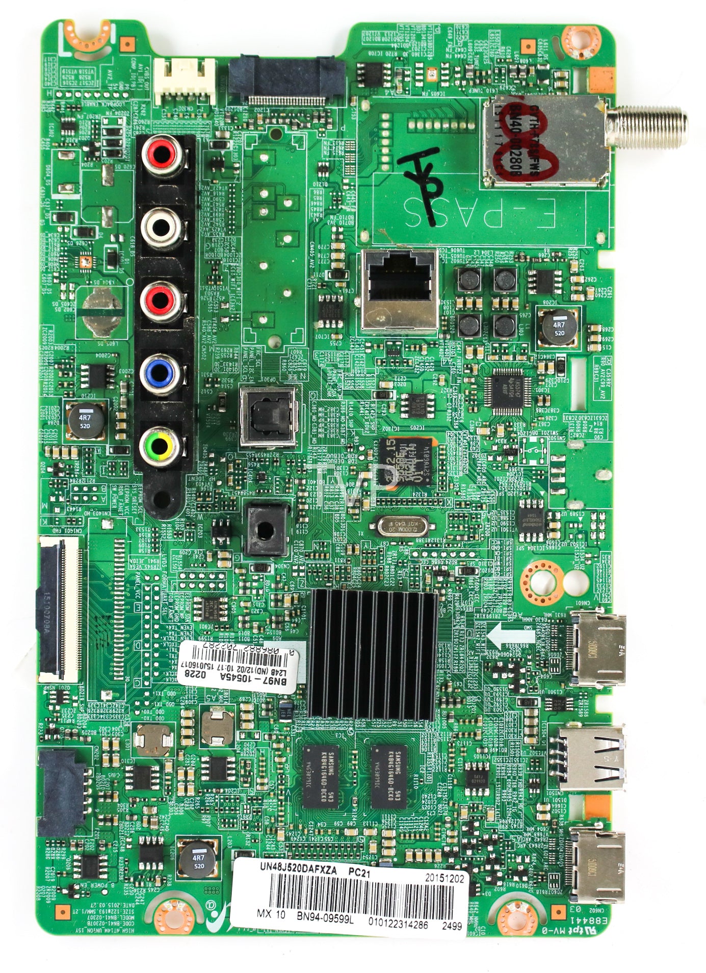 SAMSUNG BN94-09599L Main Board