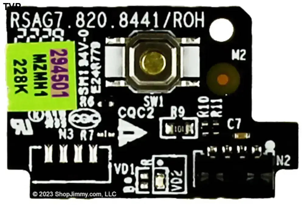 Hisense 294501 IR Sensor Power Button for 75A6H