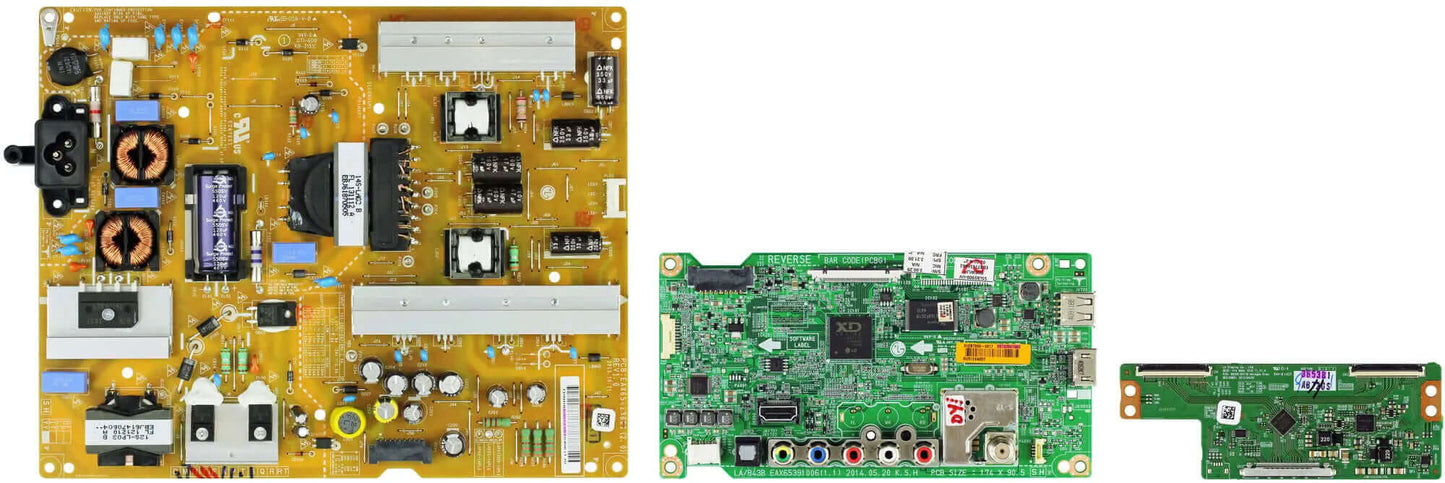 LG 55LB5900-UV BUSWLJR Complete LED TV Repair Parts Kit