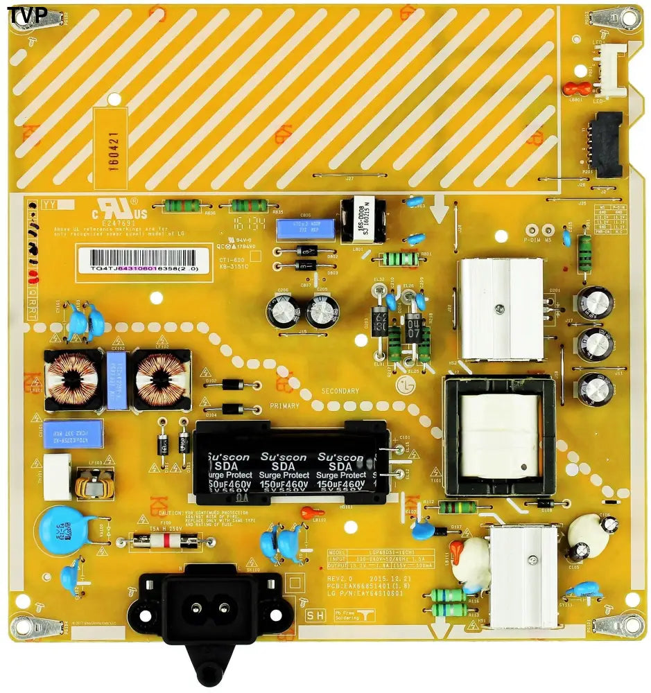 LG EAY64310601 Power Supply