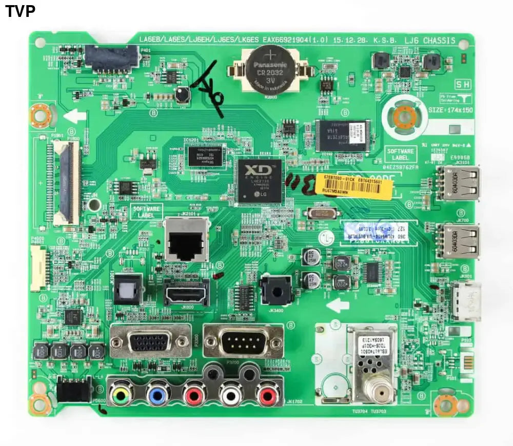 LG EBT64315601 Main Board
