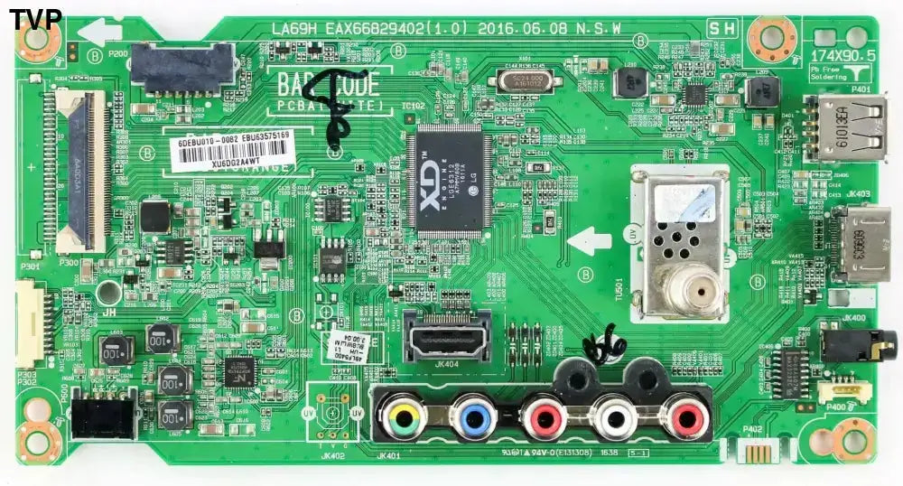 LG EBU63575169 Main Board