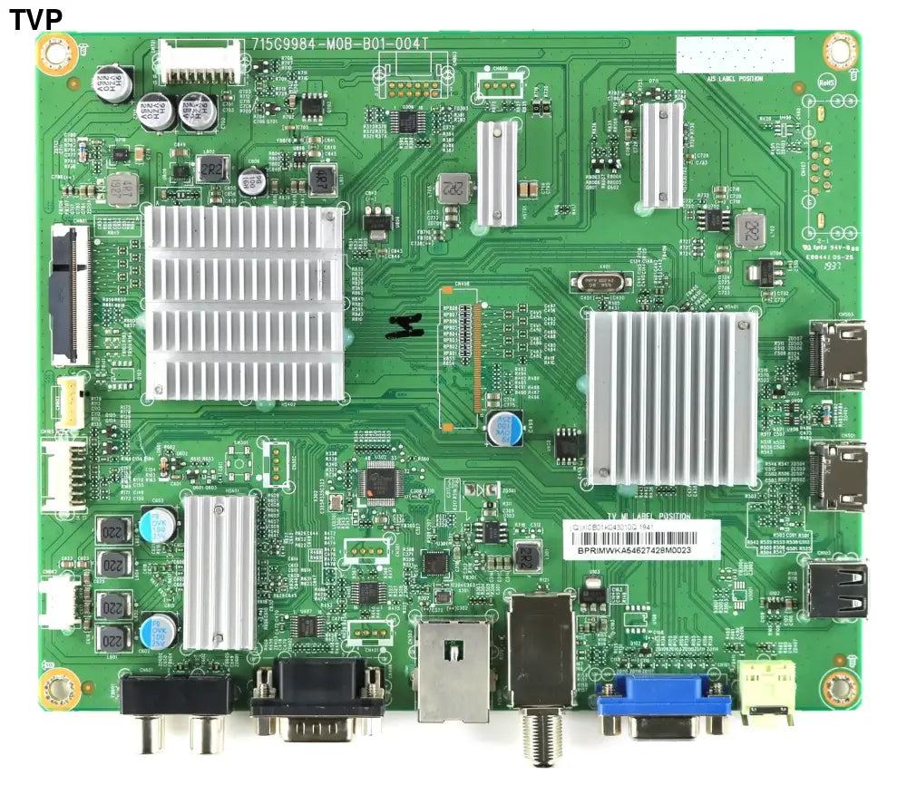 PANASONIC 756XICB01K043050 Main Board
