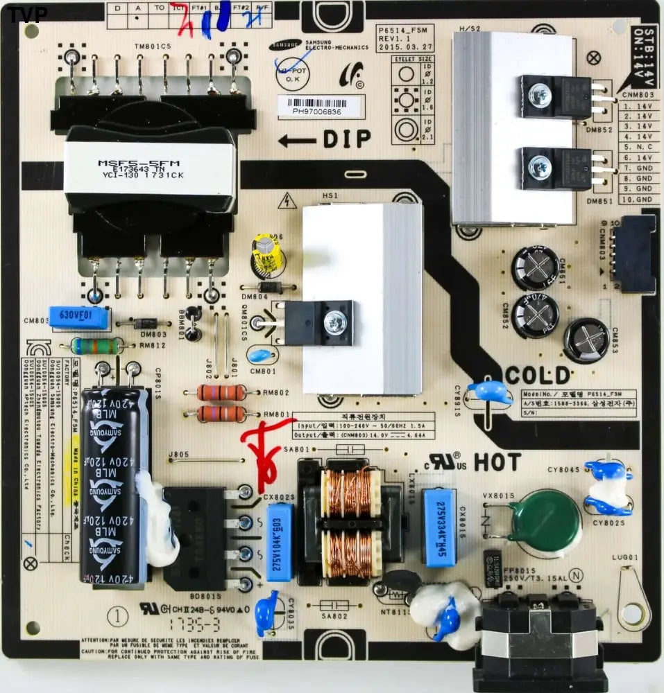 SAMSUNG BN44-00847A Power Supply