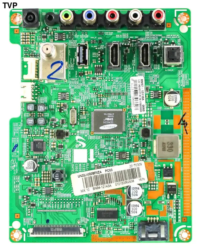 Samsung BN94-12143A Main Board for UN32J4000BFXZA Version LD04