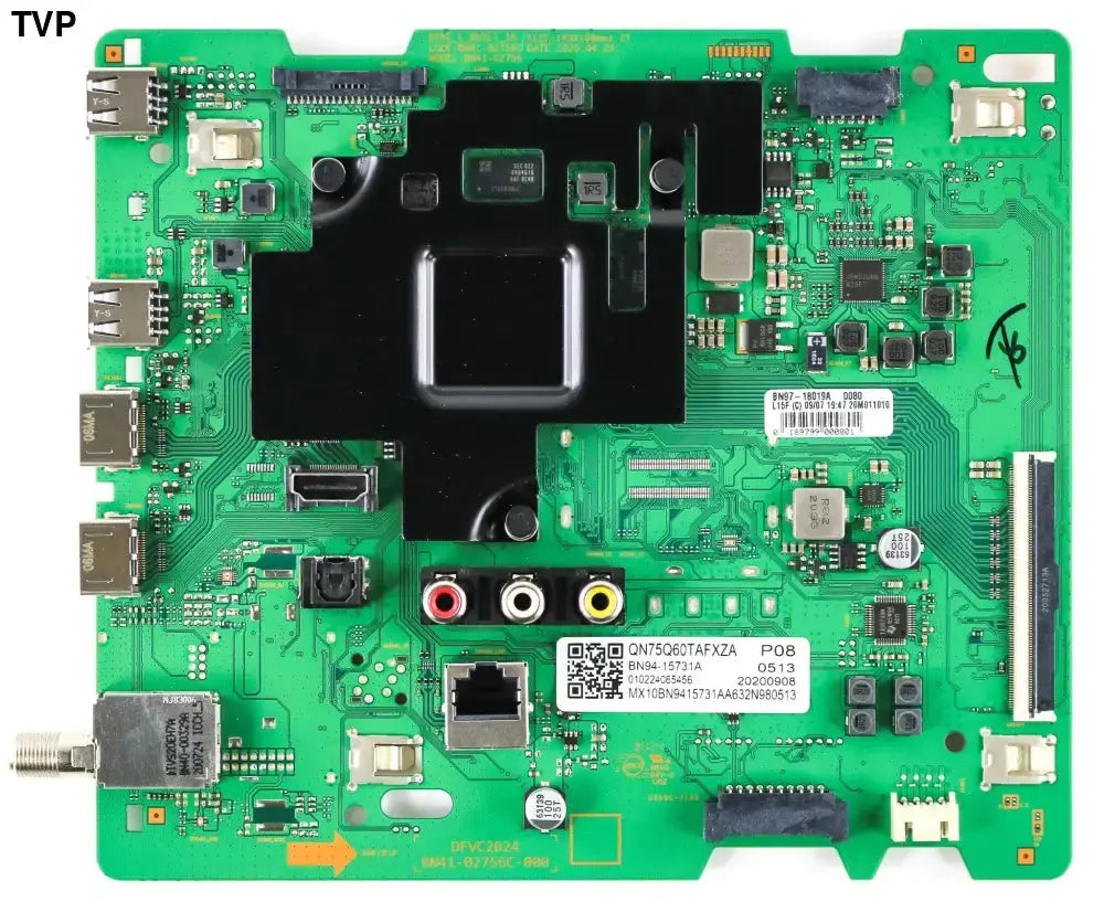 Samsung BN94-15731A Main Board for QN75Q6DTAFXZA Version CB01