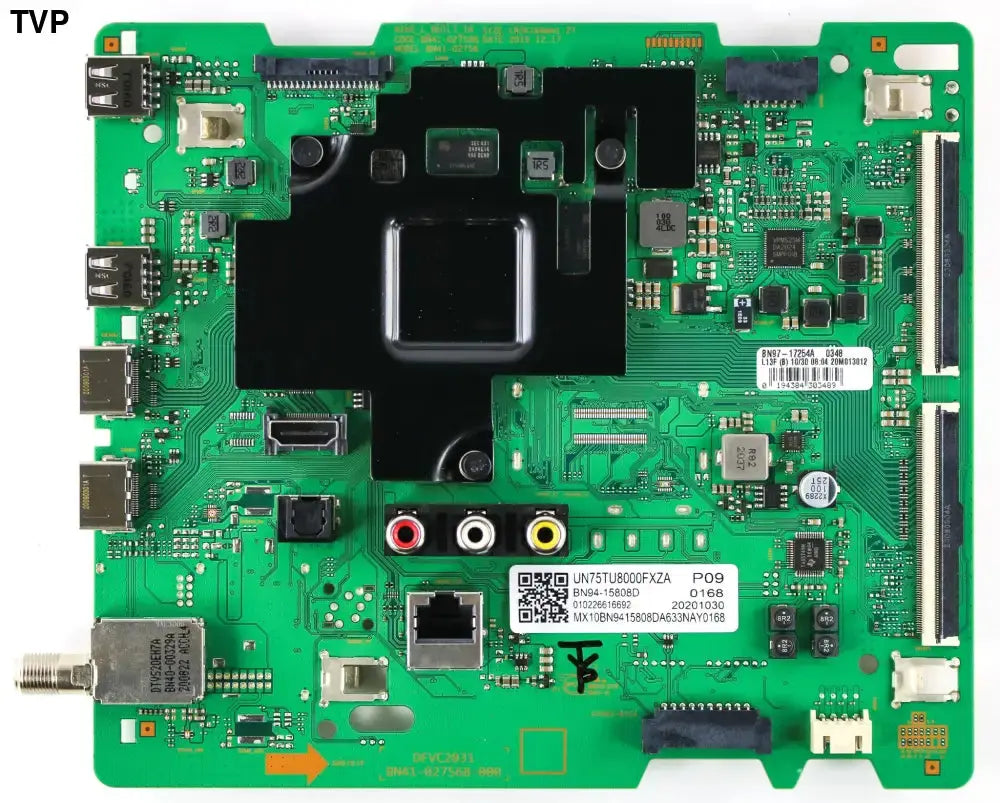 Samsung BN94-15808D Main Board for UN75TU8000FXZA FB02
