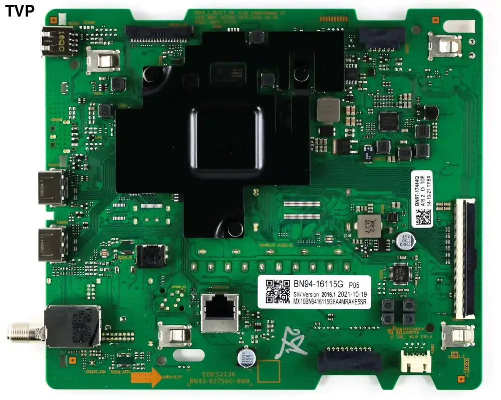 Samsung BN94-16115G Main Board for UN75TU7000BXZA Version UA10
