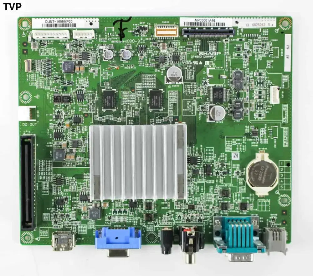 SHARP DUNT-1699MP30 Main Board