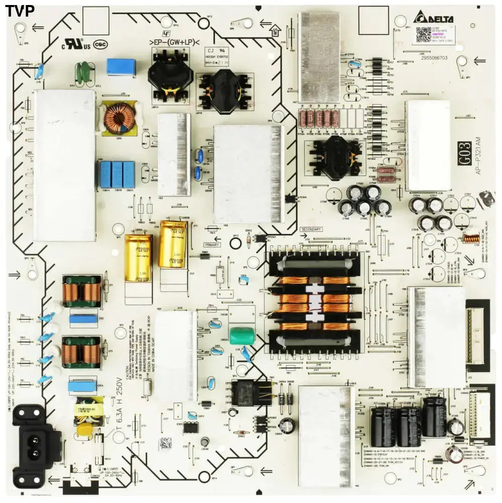 Sony 1-006-133-23 G03BP Power Supply Board