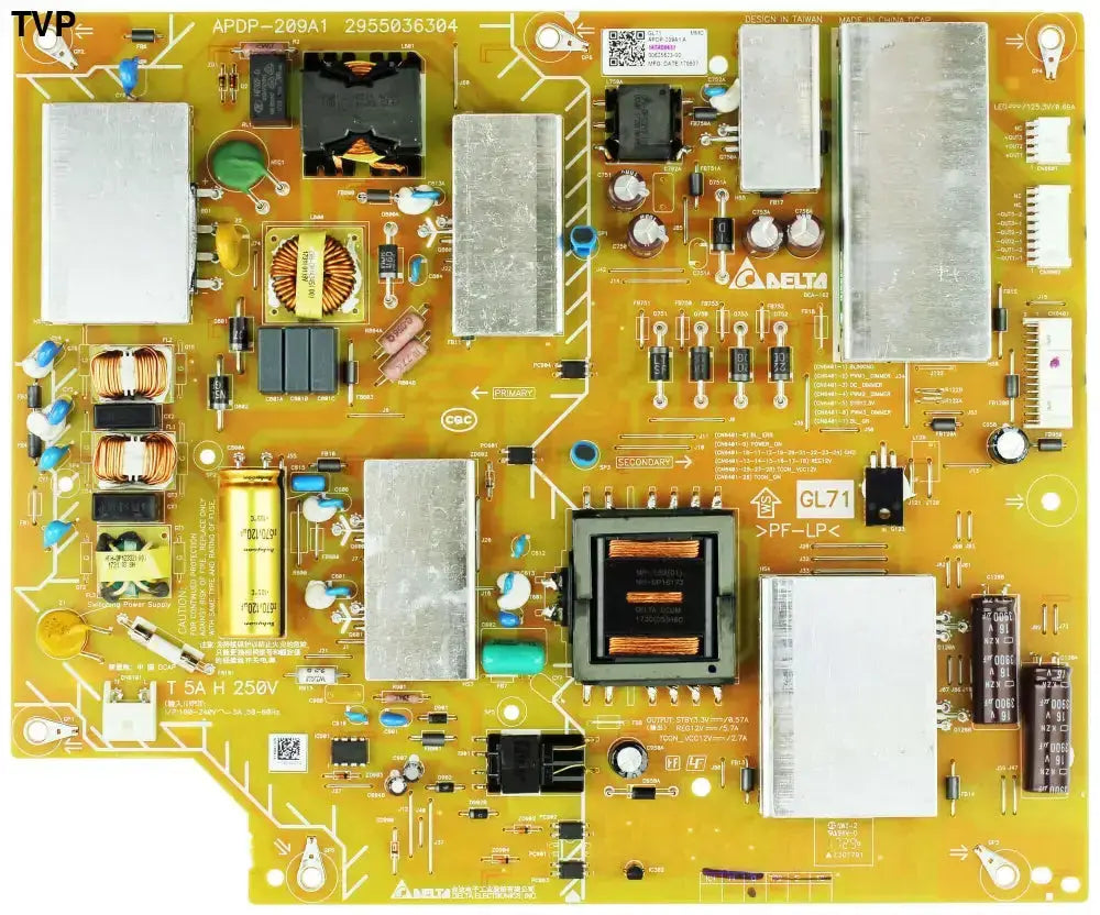SONY 1-474-684-11 GL71 Power Supply Board
