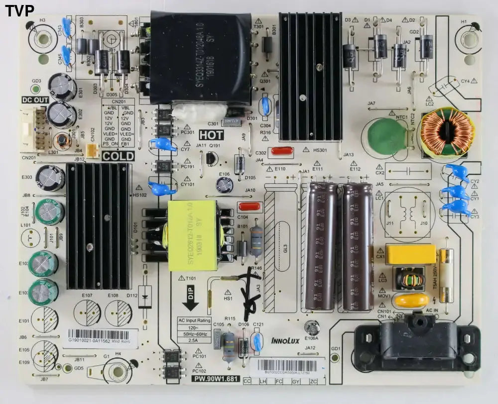 VIZIO G19010021 Power Supply for V409-G9