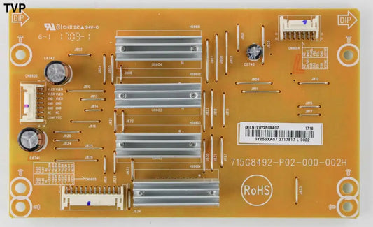VIZIO LNTVGY25GXAG7  715G8492-P02-000-002H  Led Driver board