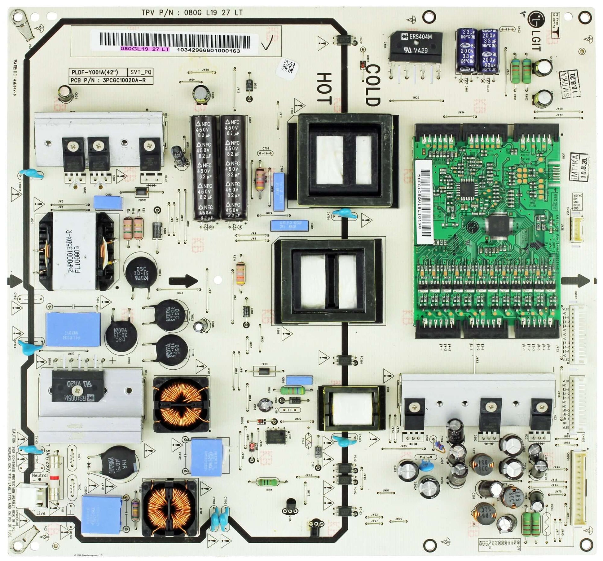 VIZIO 080GL1927LT Power Supply  