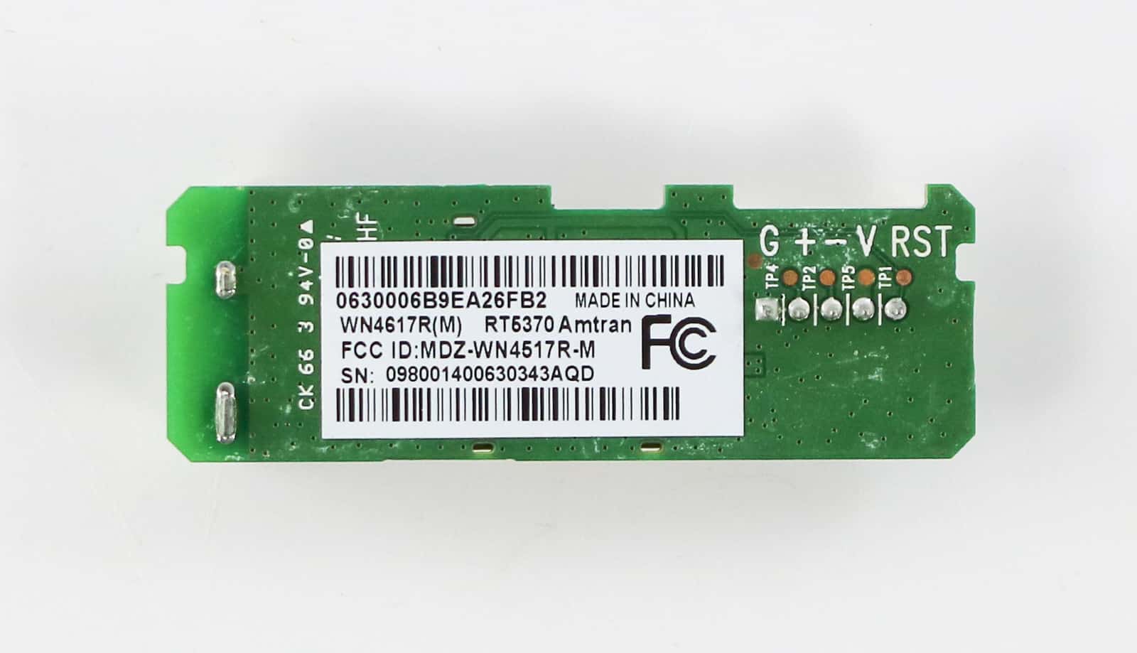 VIZIO 0980-0140-0630  WN4517R-M  WLAN Module  