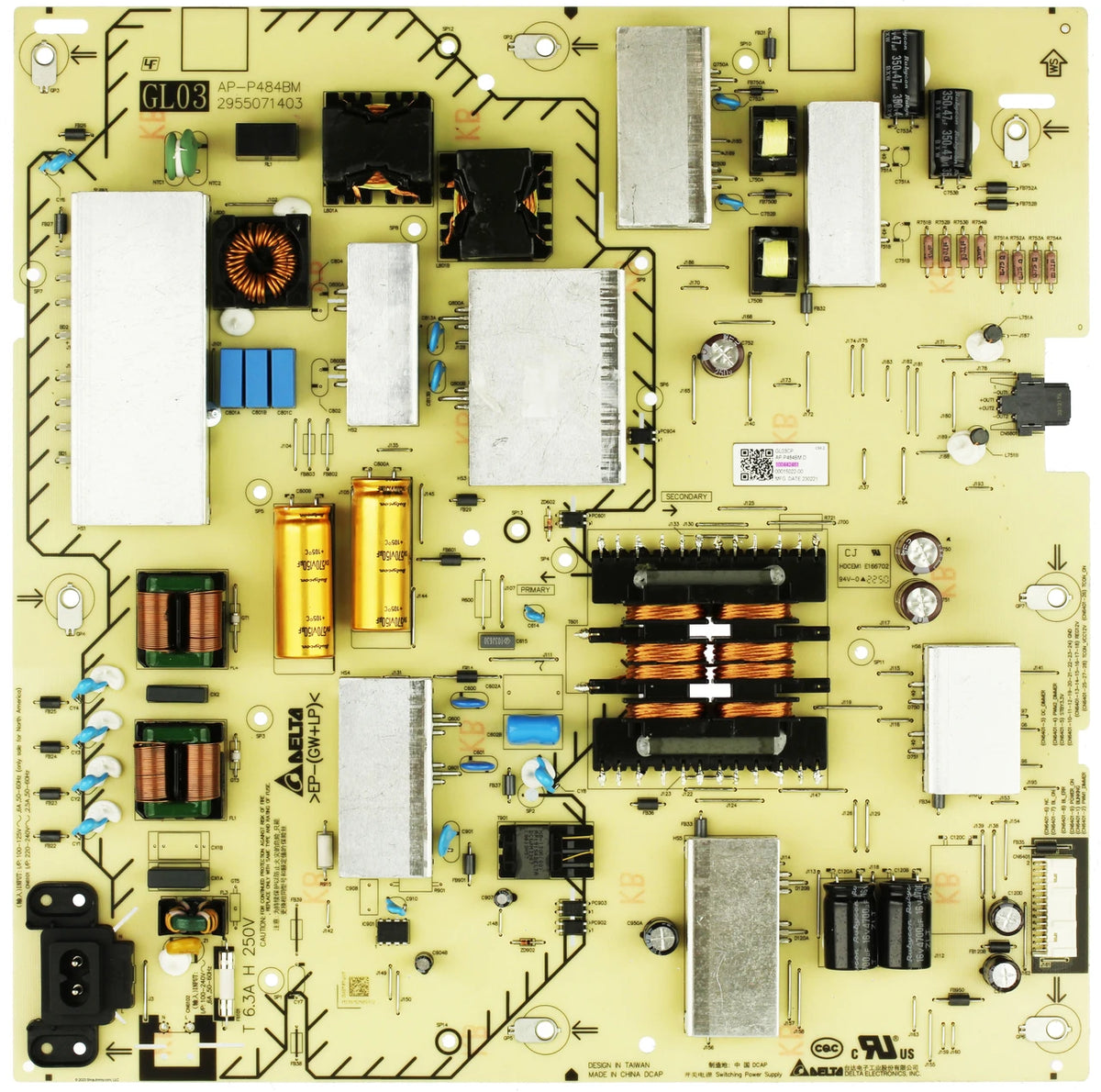1-004-424-61 Sony GL03 Power Supply Board for KD-75X85K