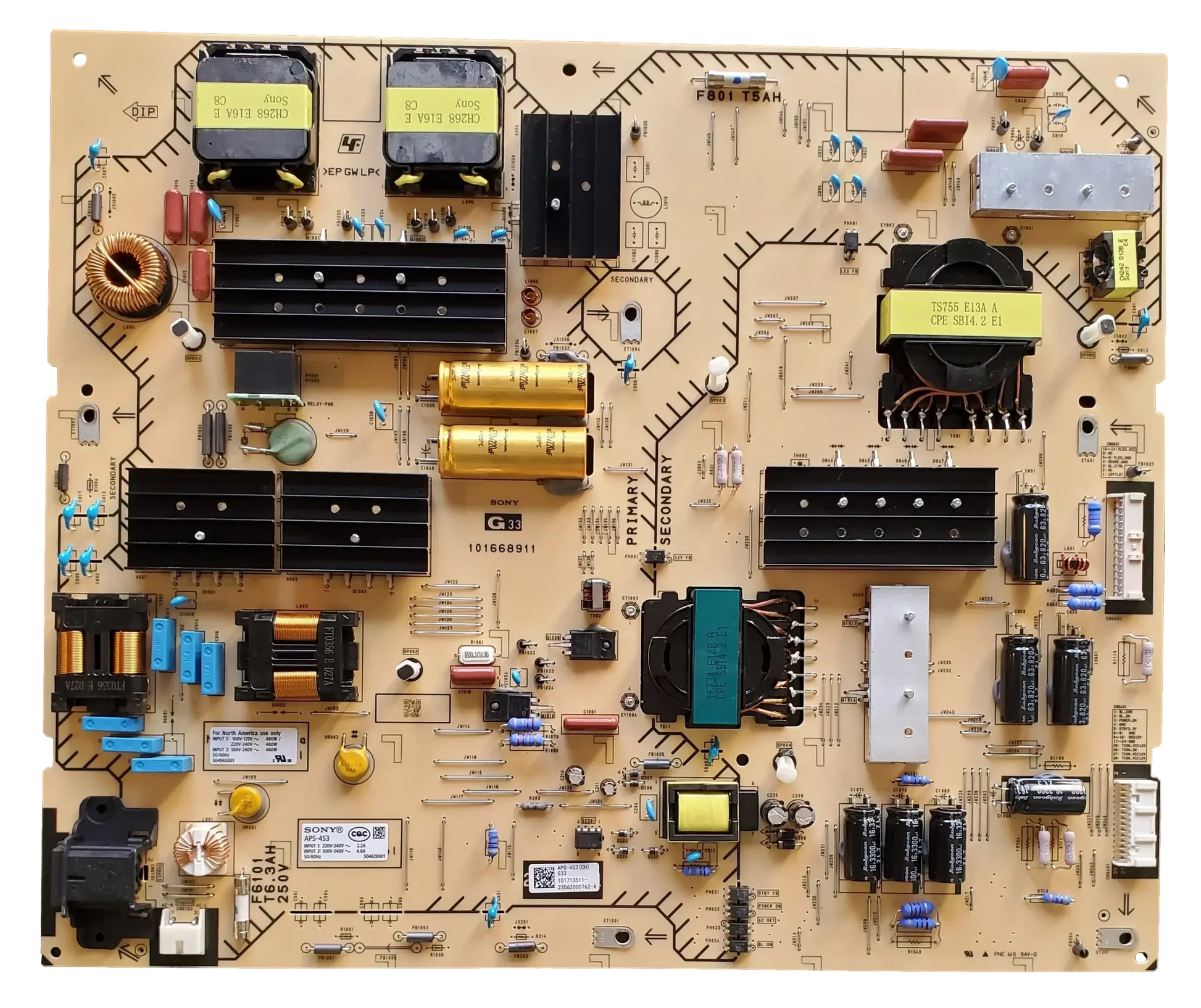 SONY 1-017-135-11 G33 Power Supply  