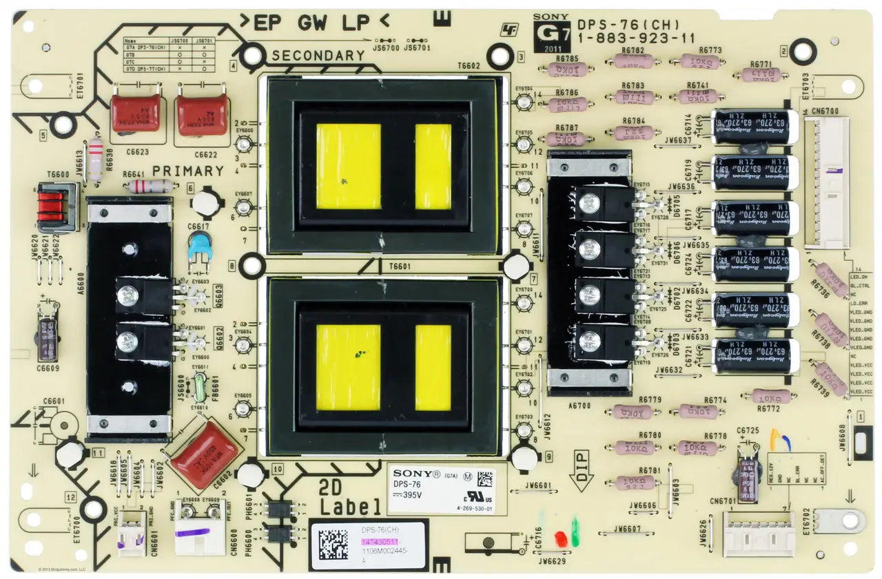SONY 1-474-305-11 G7 Power Supply  