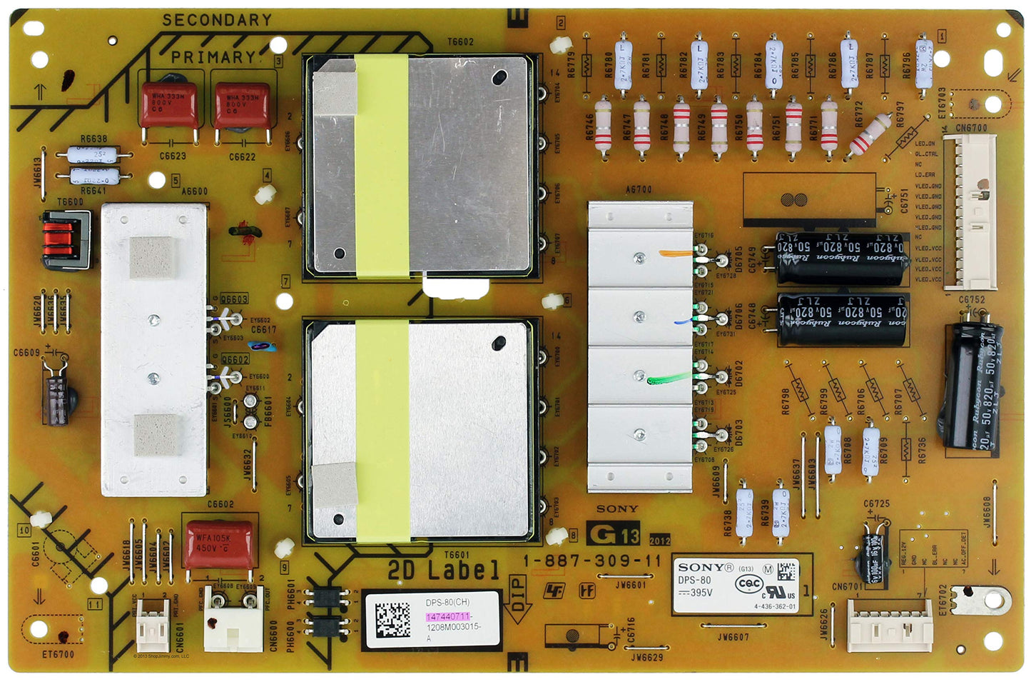 SONY 1-474-407-11 G13 Power Supply Board  