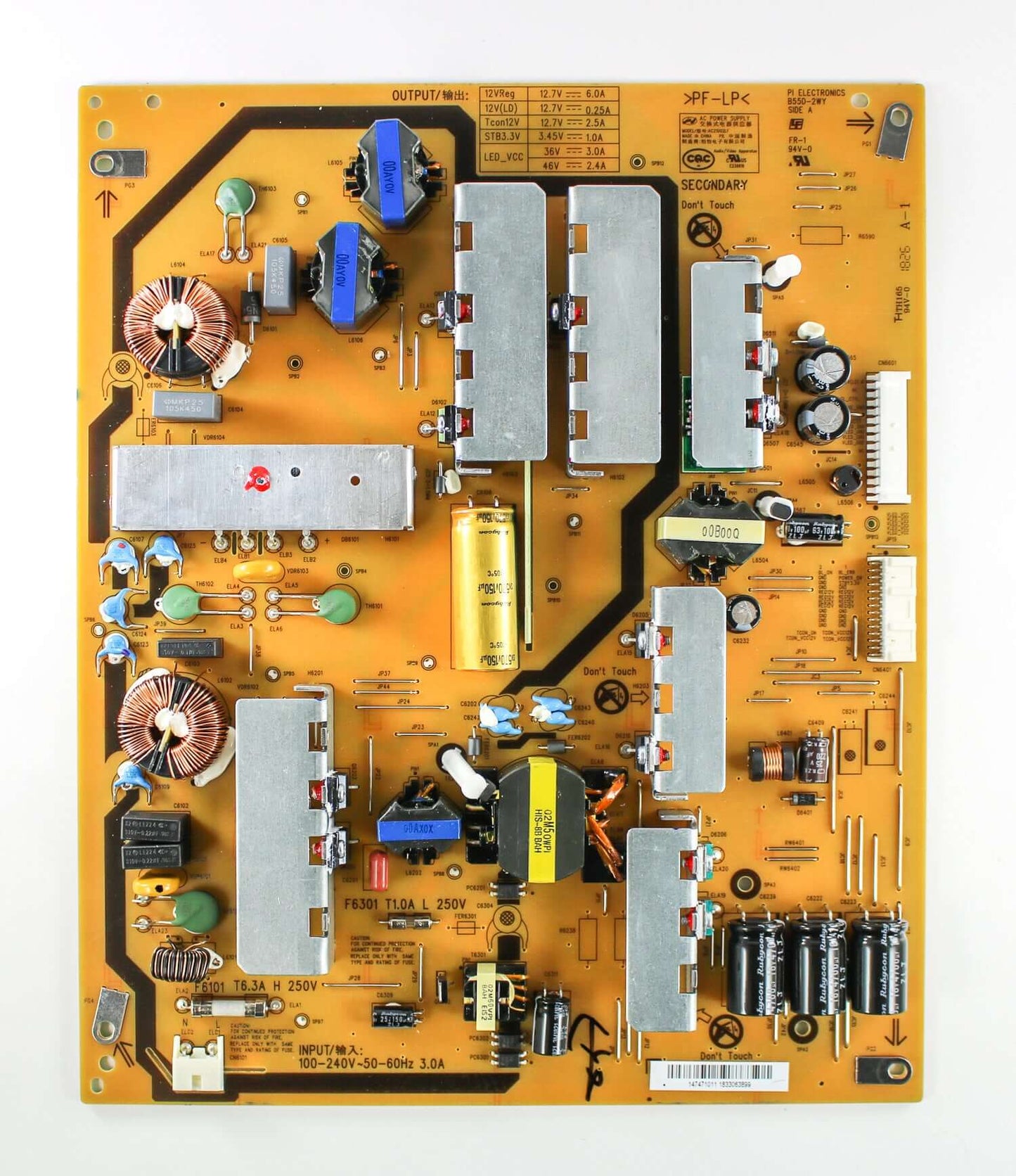 SONY 1-474-710-11 Power Supply Board  