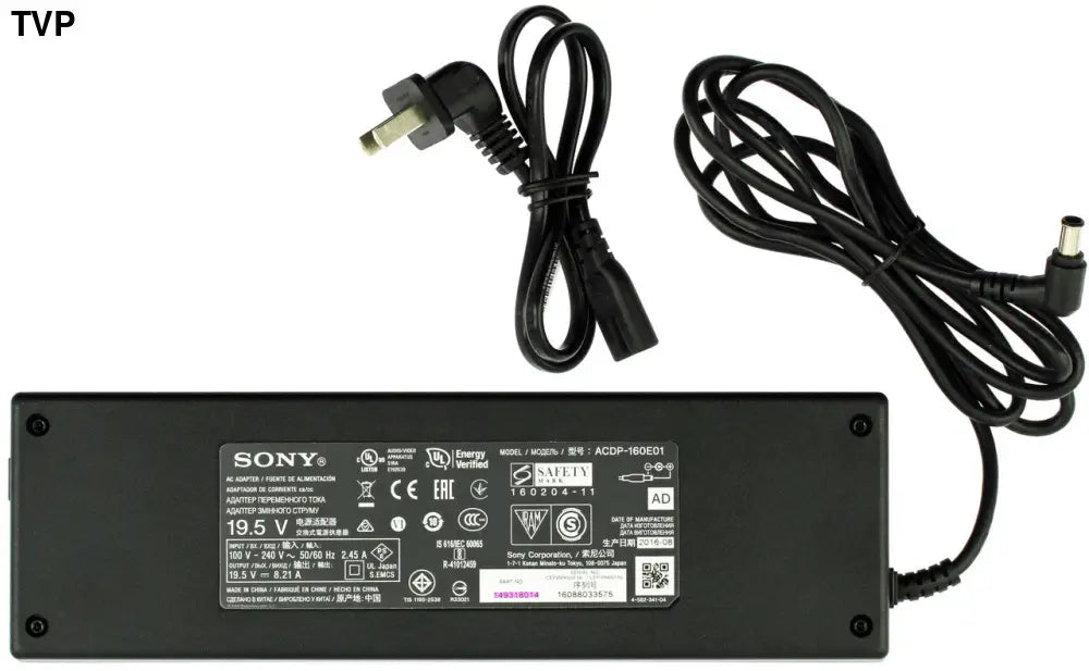 1-493-180-14 Sony AC Adapter ACDP-160E01 160D02 XBR-49X800D XBR-43X800E