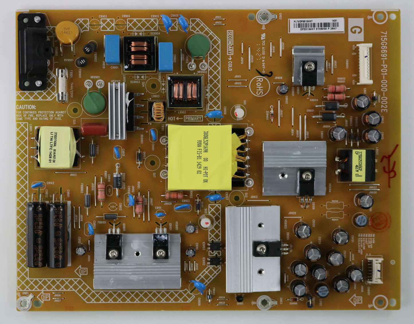 SONY 1-895-632-21 Power Supply / LED Board  