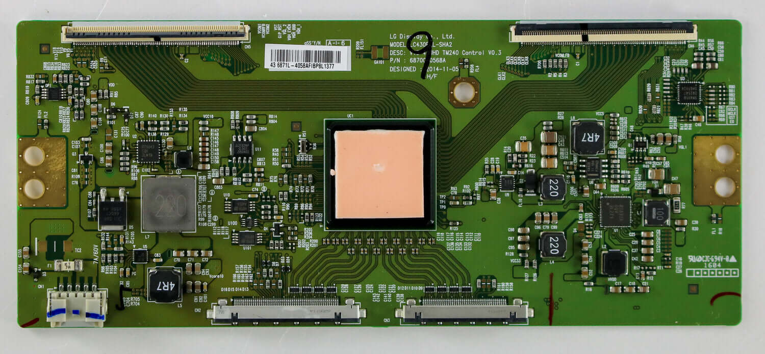 SONY 1-895-834-11 MT T-CON for XBR75X850C  