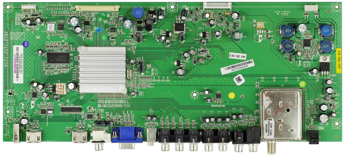 3637-0332-0150 Vizio Main Board For VW37LHDTV40A
