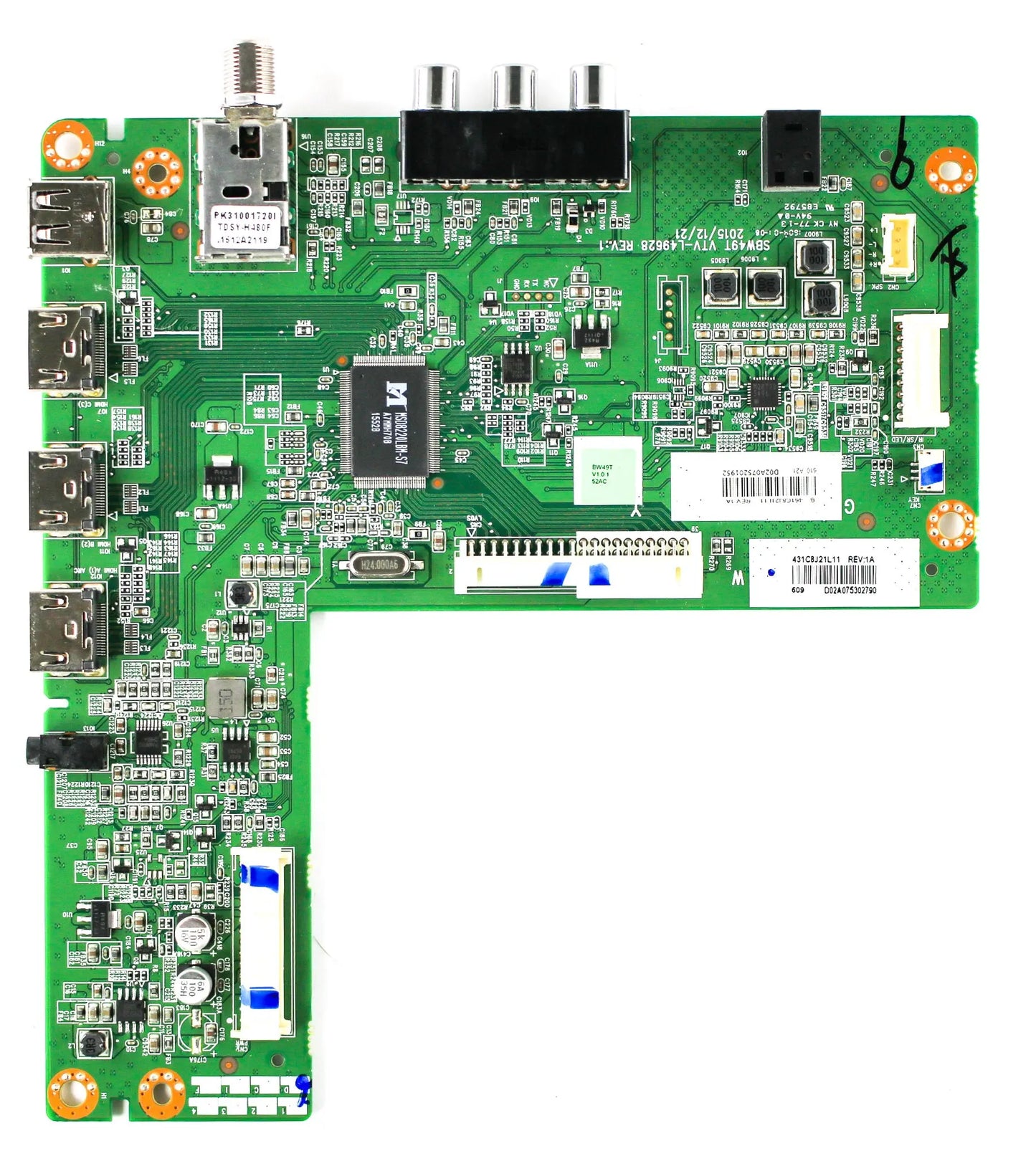 Toshiba 461C8J21L11 Main Board