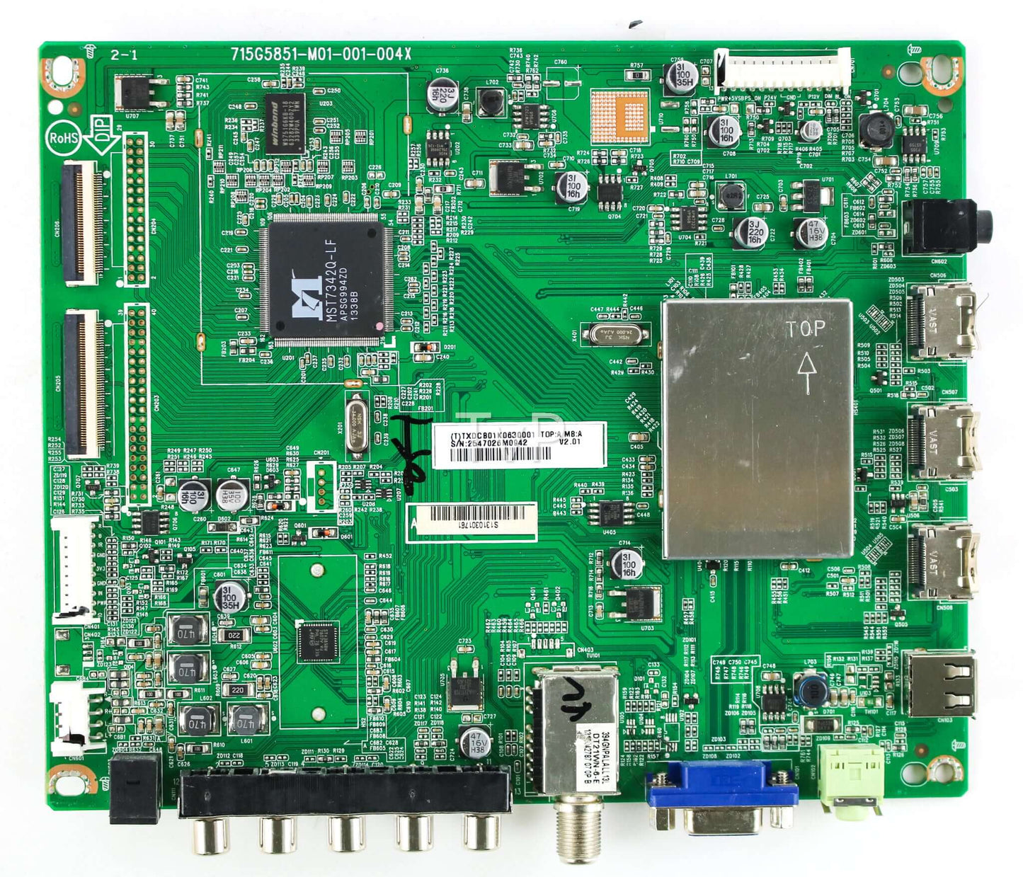 INSIGNIA 756TXDCB01K0630 Main Board