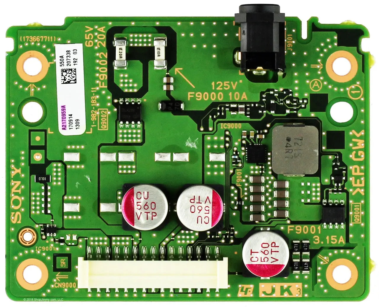 SONY A-2170-959-A JK3 Board Sony