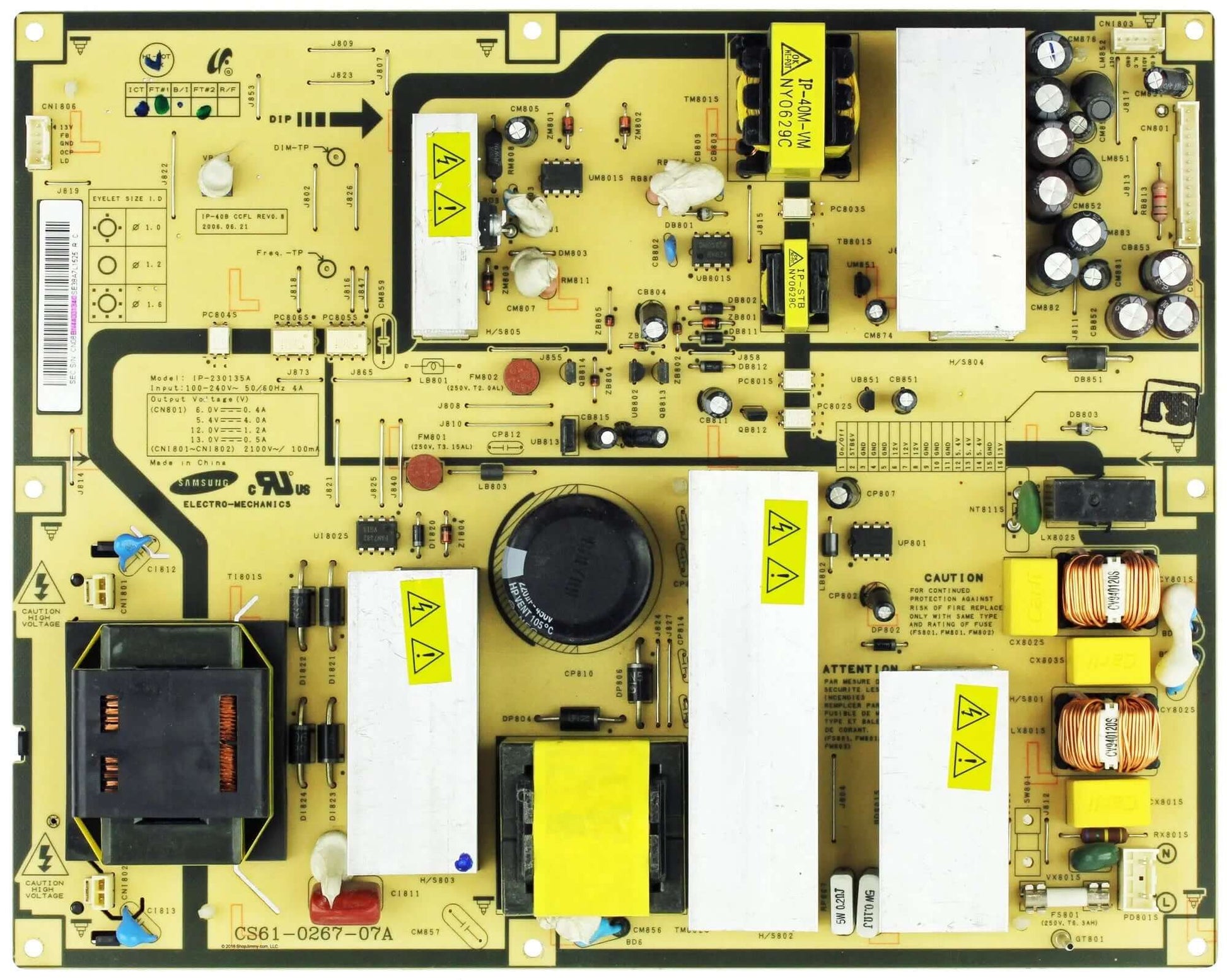 SAMSUNG BN44-00134C Power Supply IN STOCK