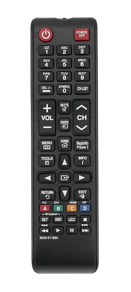 SAMSUNG BN59-01180A Remote Control
