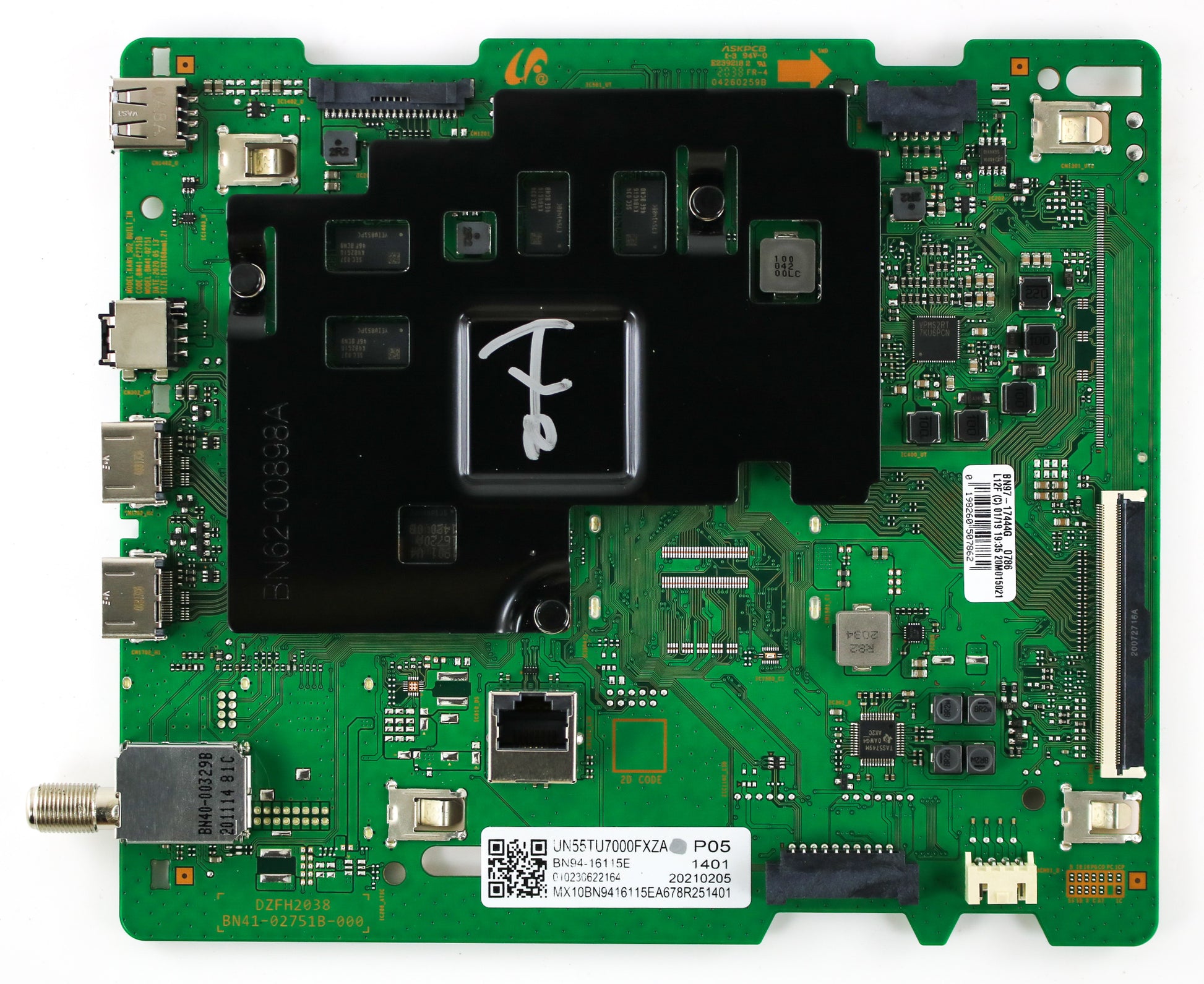 Samsung BN94-16115E Main Board for UN55TU7000FXZA Version XA10