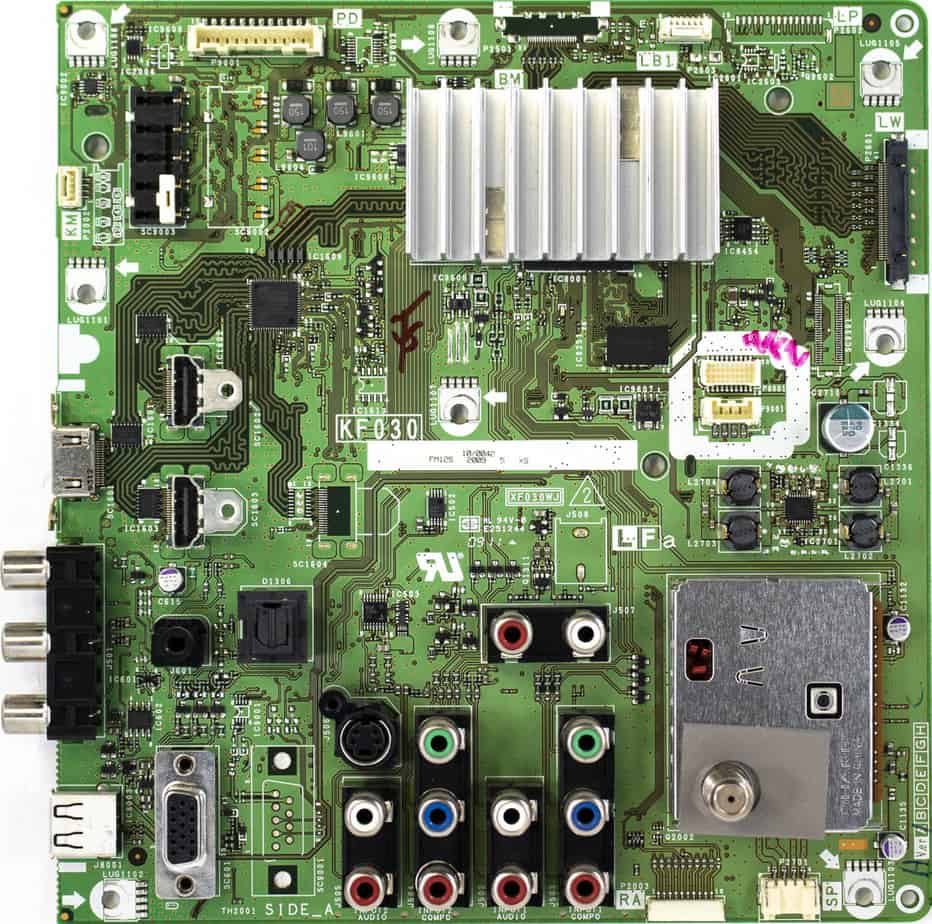 SHARP DUNTKF030FM12 Main Board  