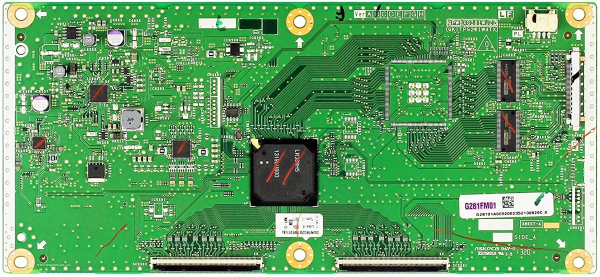 SHARP DUNTKG281FM01 T-Con Board

