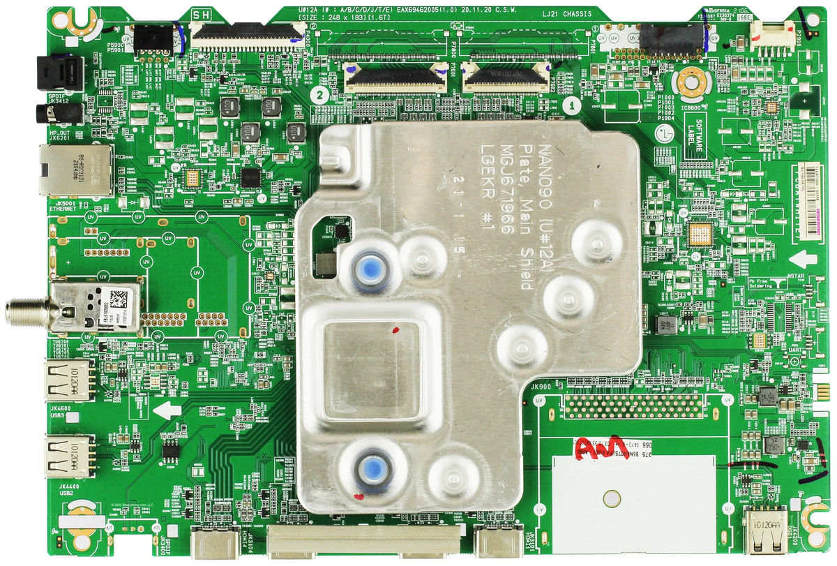 EBT66707301 LG Main Board for 86NANO75UPA BUSYLKR