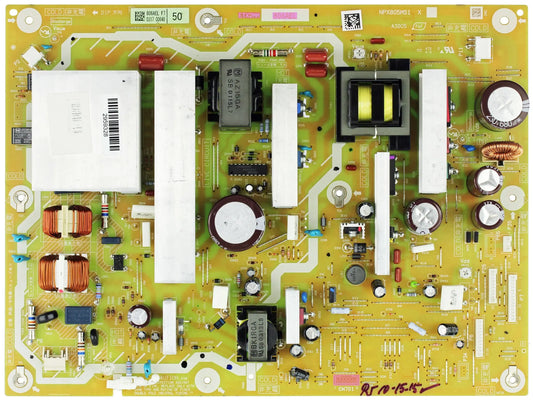 ETX2MM806AEL NPX805MS1 Panasonic Power Supply board image with components labeled.