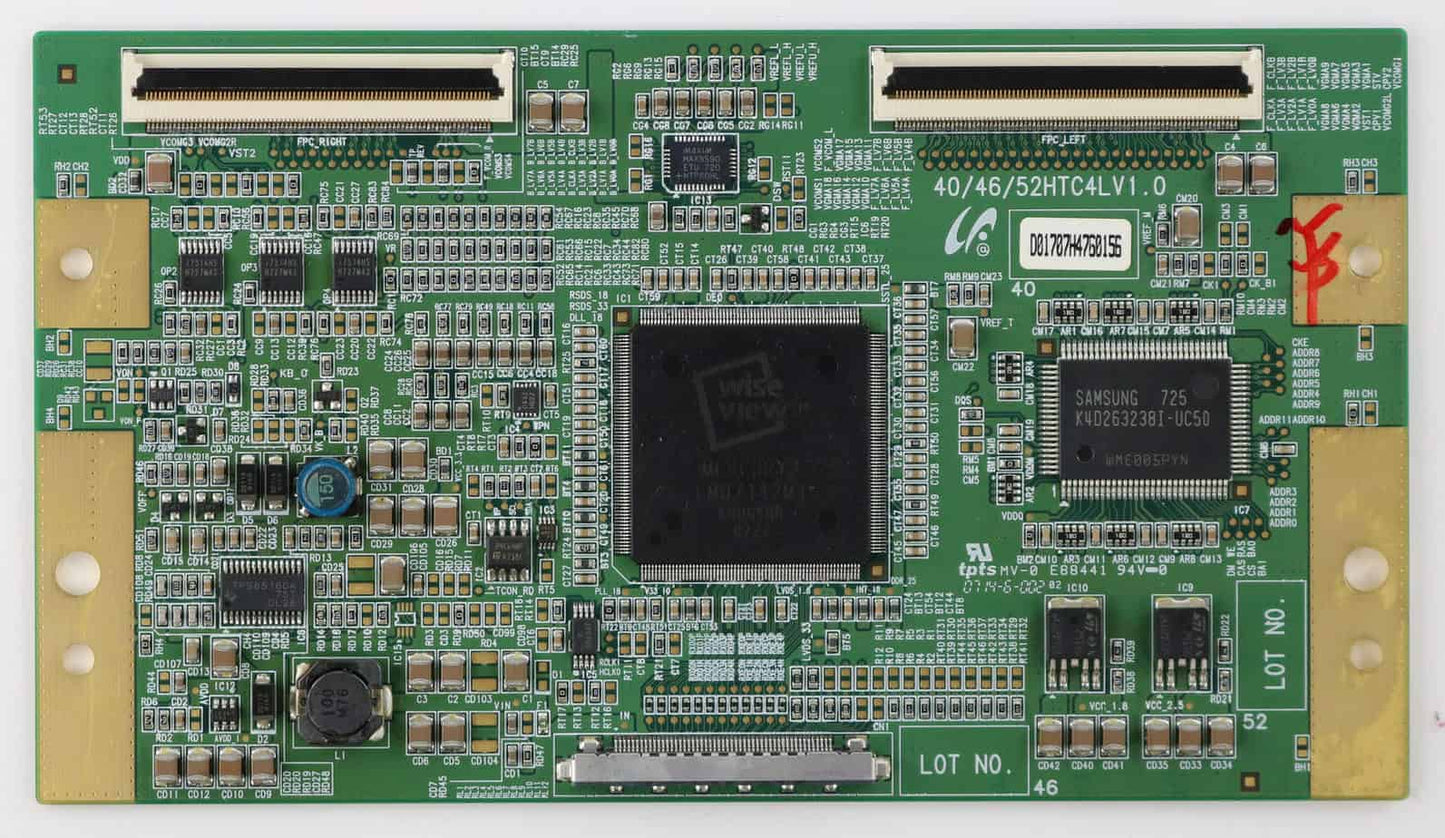 SAMSUNG LJ94-01707H  40/46/52HTC4LV1.0  T-Con Board  