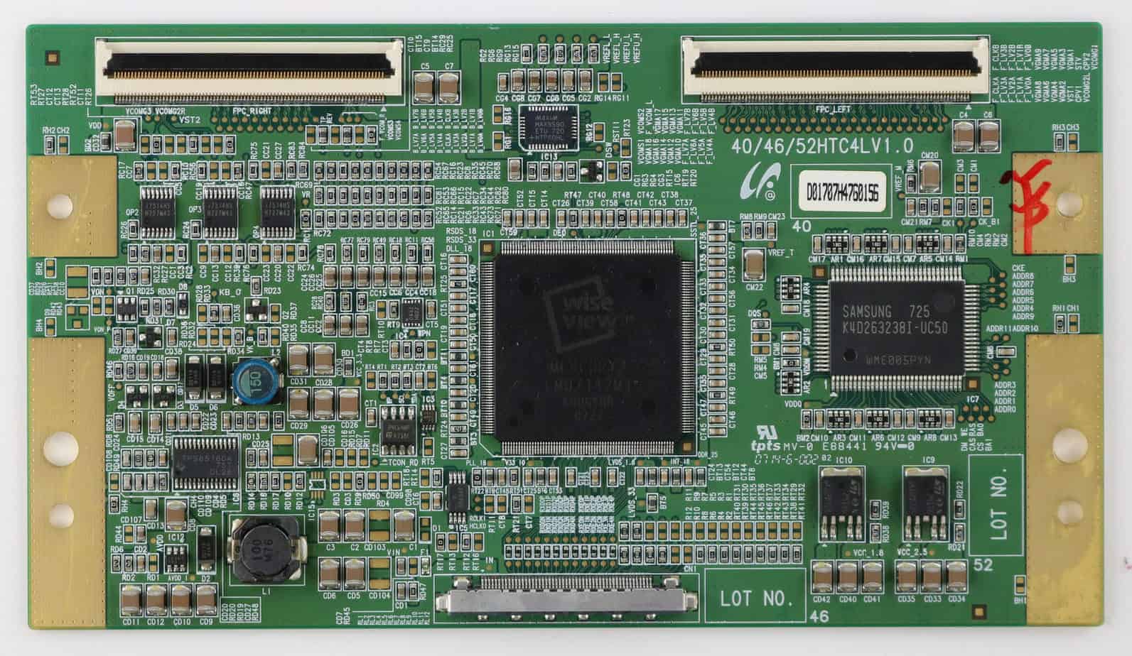 SAMSUNG LJ94-01707H  40/46/52HTC4LV1.0  T-Con Board  