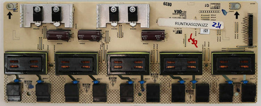 SHARP RUNTKA502WJZZ  DAC-60T015 BF  Backlight Inverter  