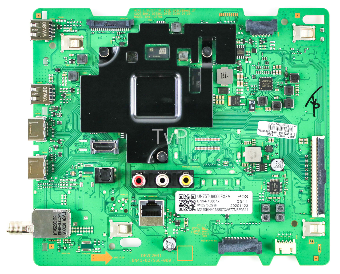 Samsung BN94-15807X Main Board for UN75TU8000FXZA UN75TU8000FXZC CA03
