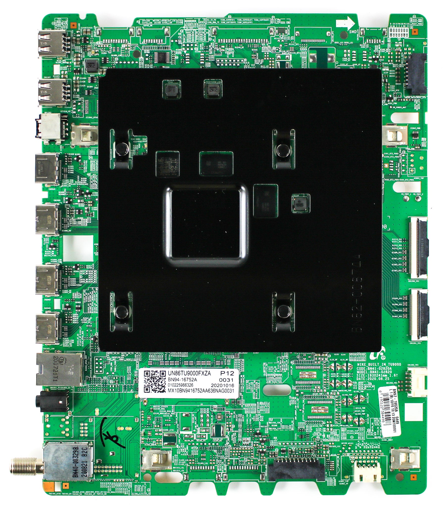 Samsung BN94-16752A Main Board for UN86TU9000FXZA Version BA01