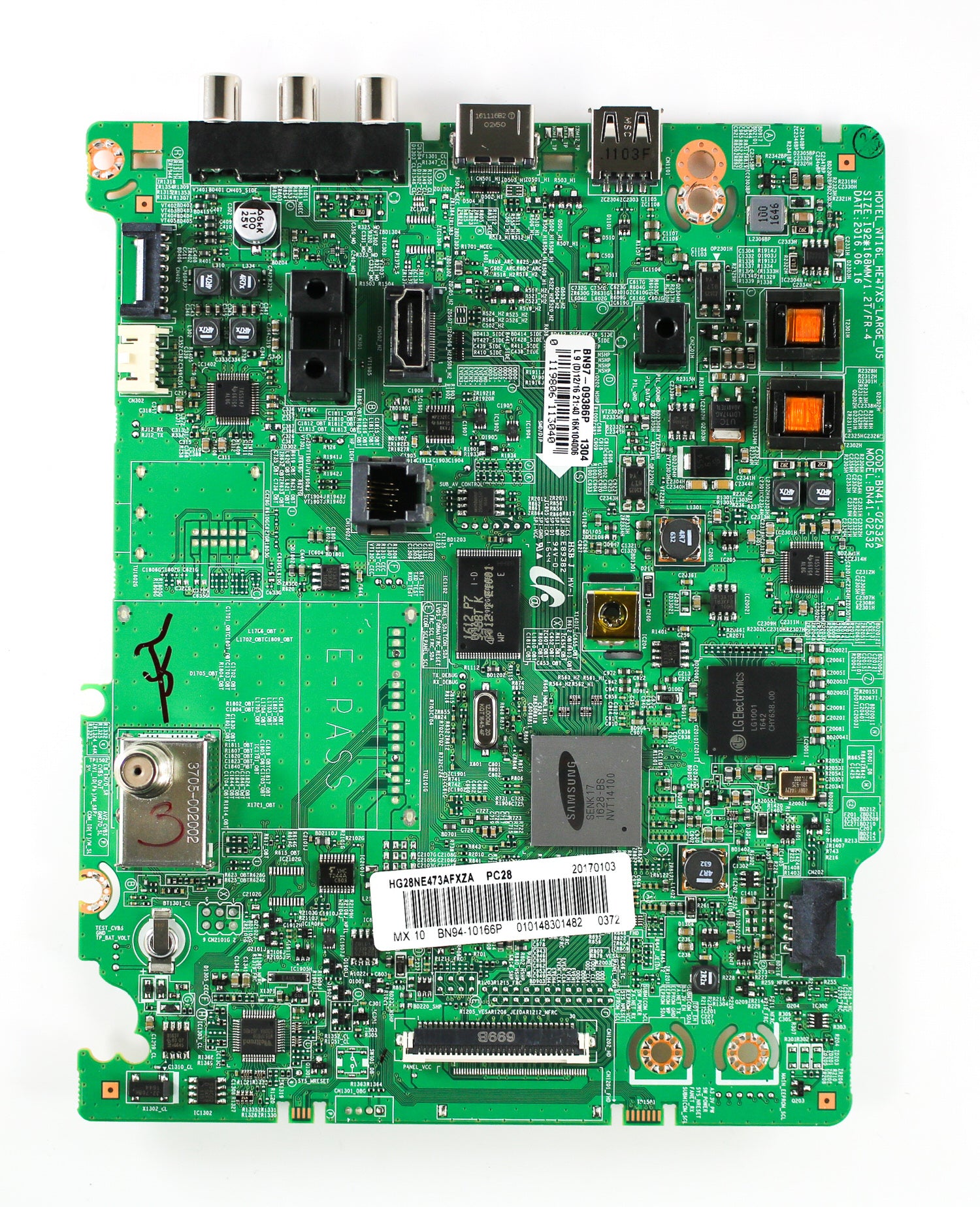 SAMSUNG BN94-10166P Main Board