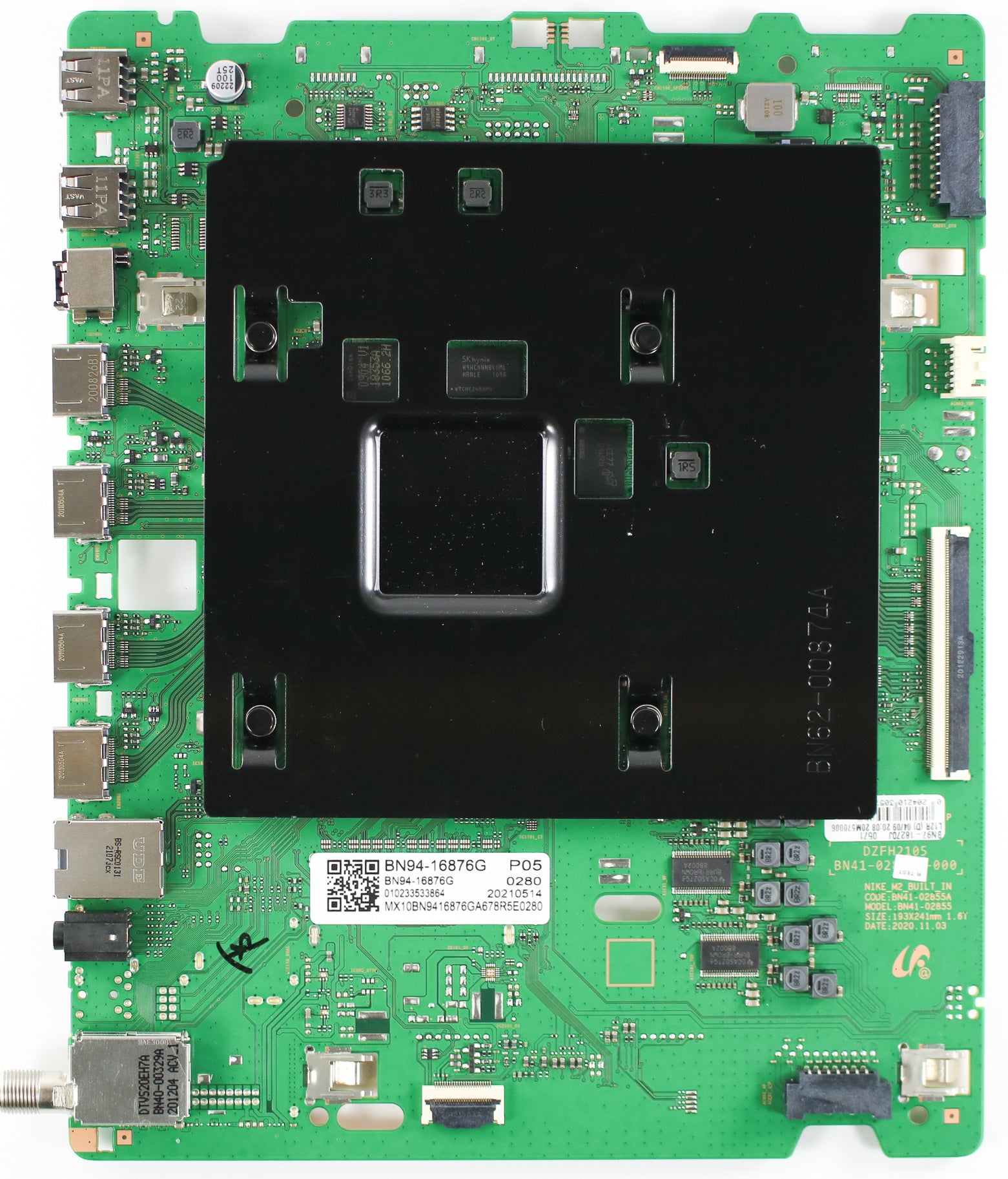 Samsung BN94-16876G Main Board for QN55Q80AAF Version BA01