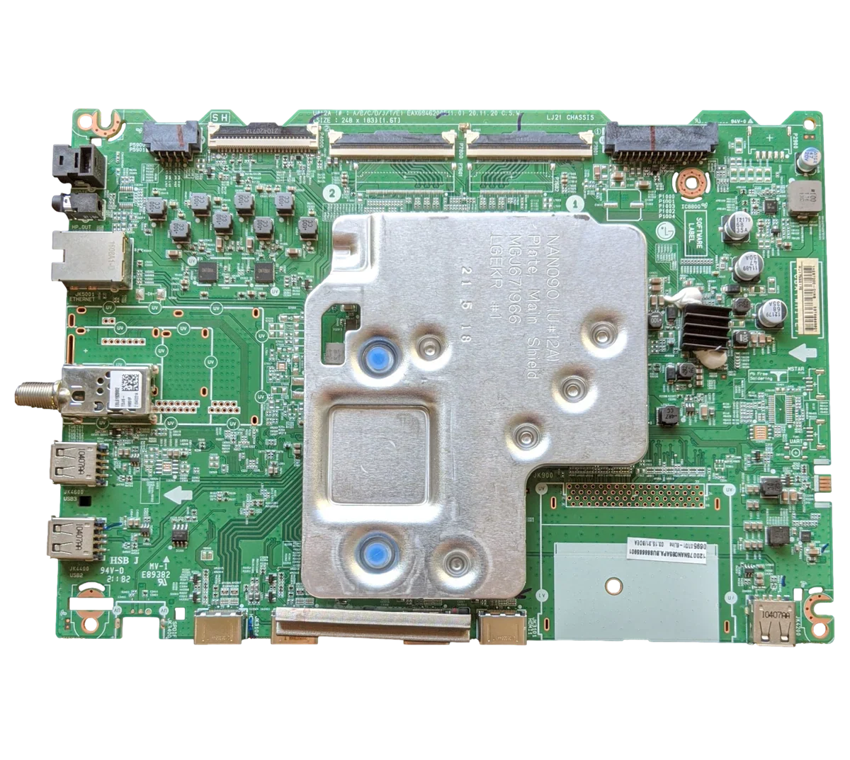 EBT66665901 LG Main Board for 75NANO85APA